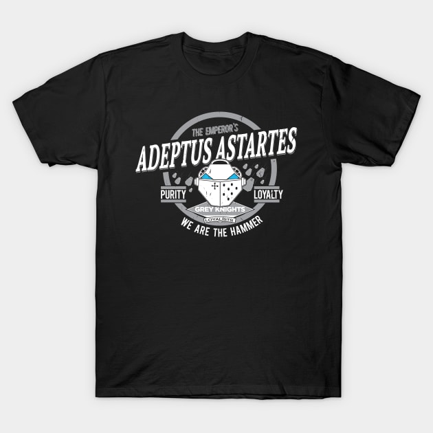 Adeptus Astartes - Grey Knights T-Shirt by Exterminatus